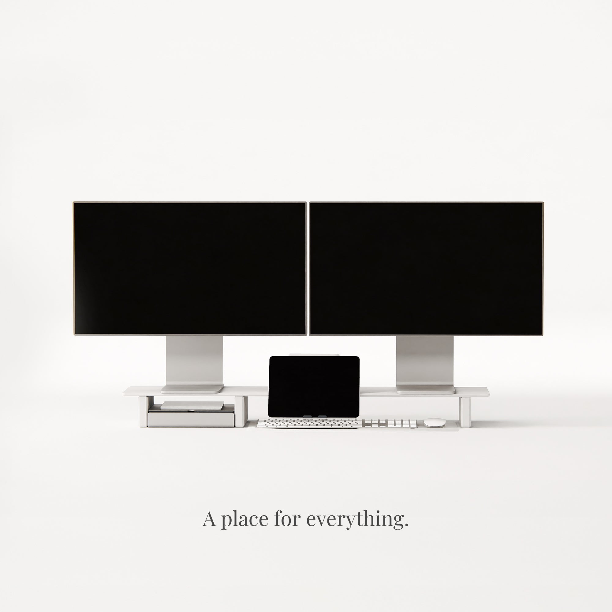 Desk Setup Cockpit | White