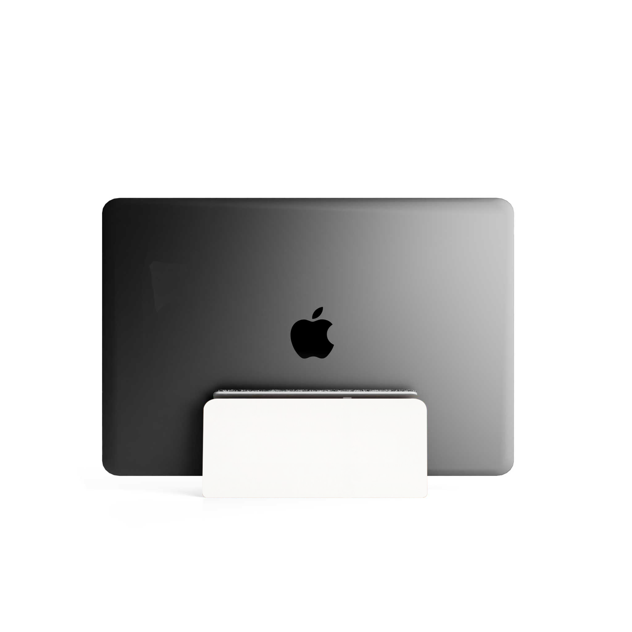 Vertical Laptop Stand | Adjustable | White