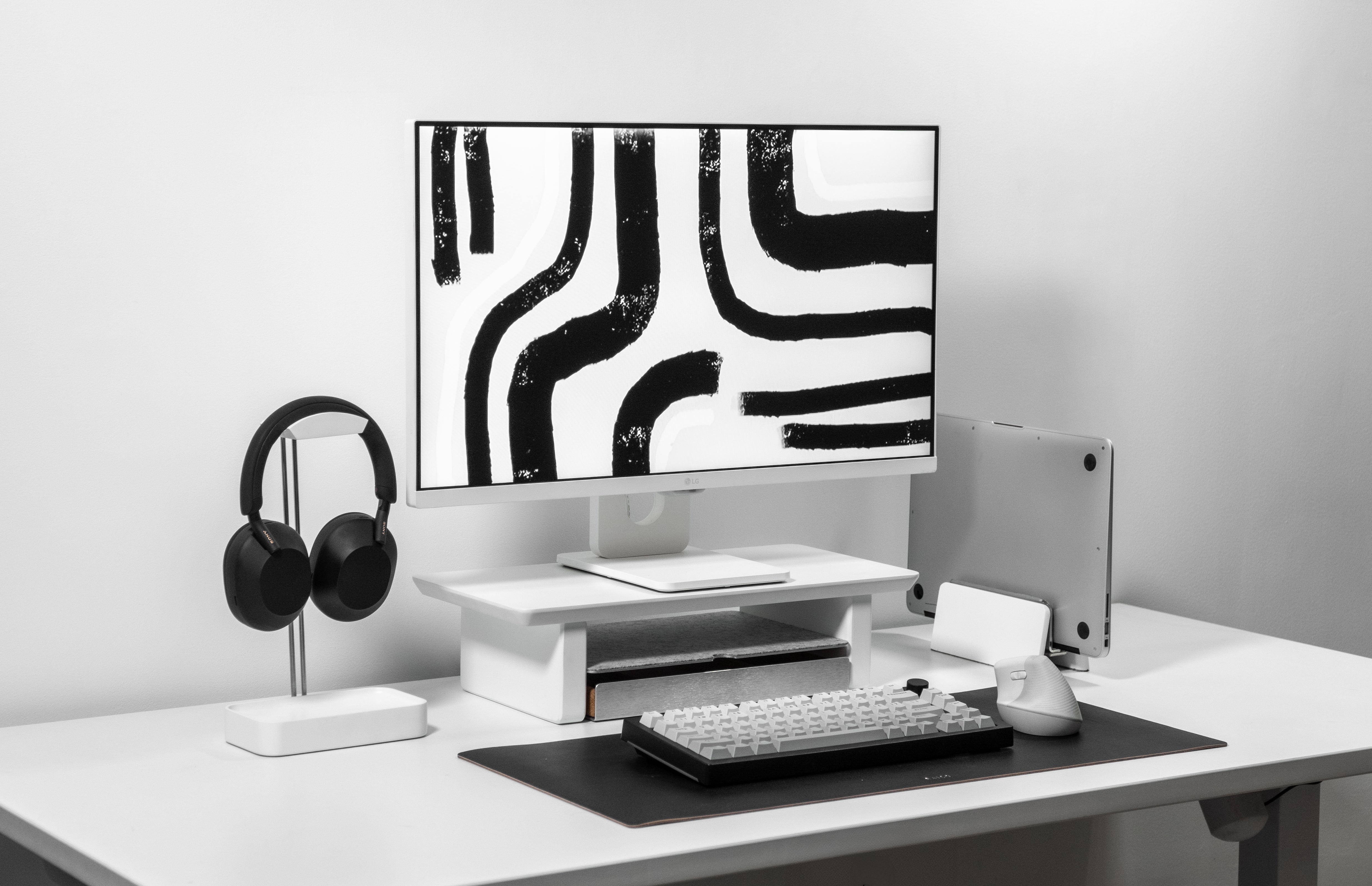 Étagère de bureau | Blanc