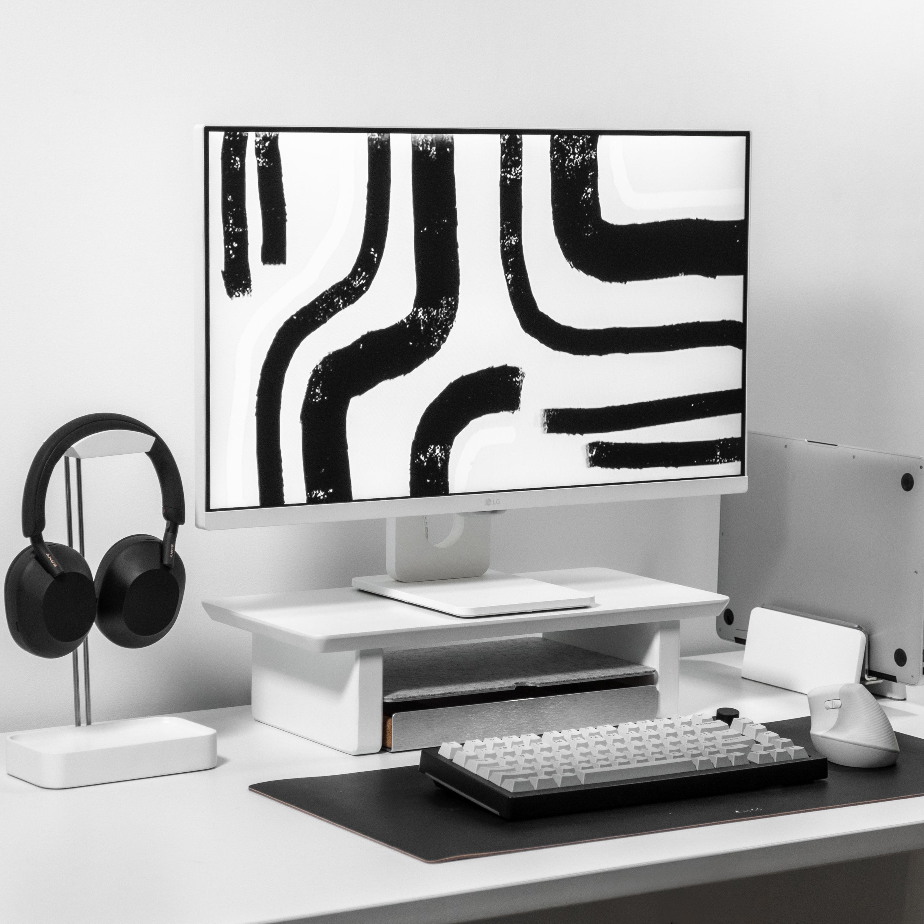 Desk Shelf Cockpit | White