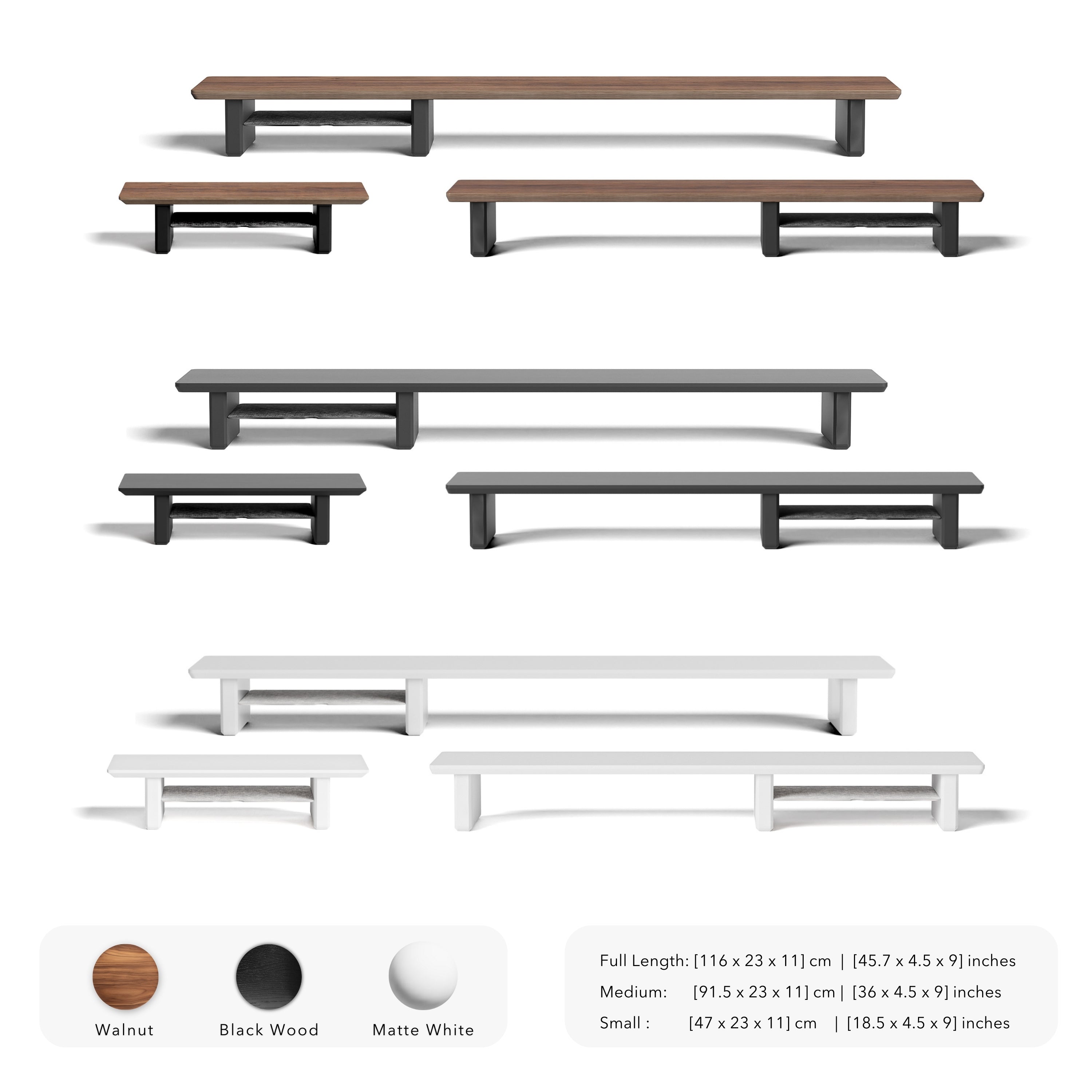 Desk Shelf | Black