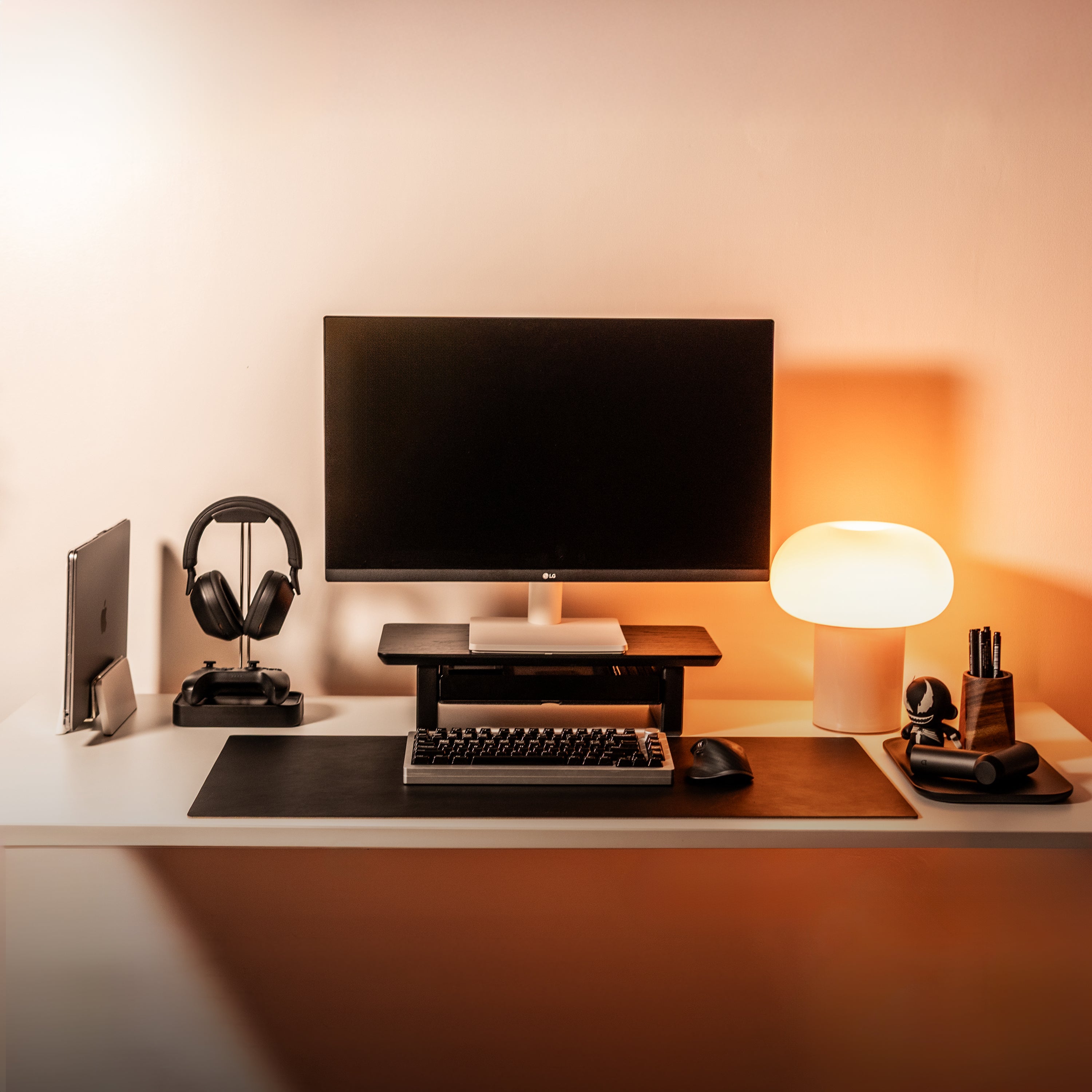 Bureauplank Cockpit | Zwart