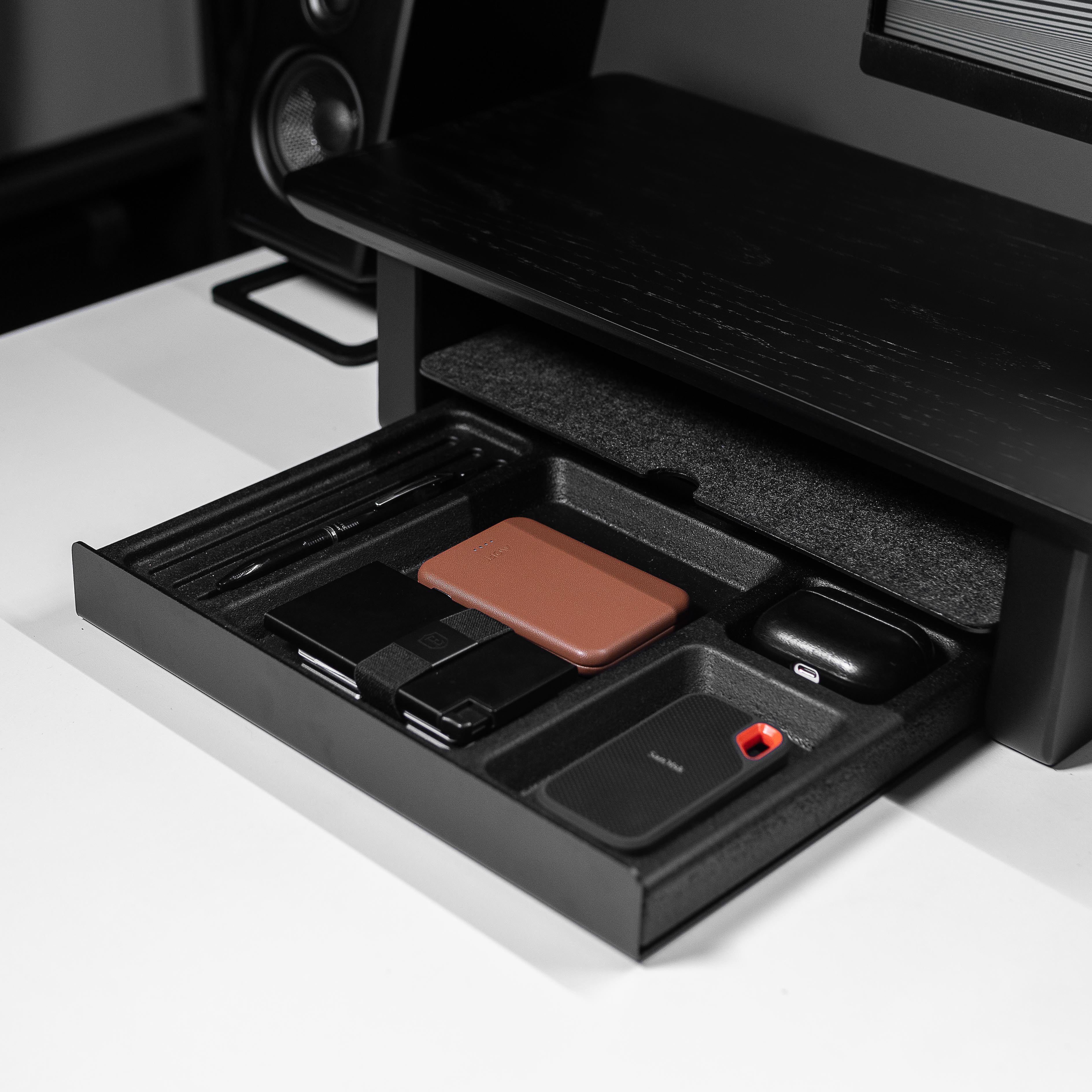 Schreibtischablage Schublade | Schwarz - V2.0