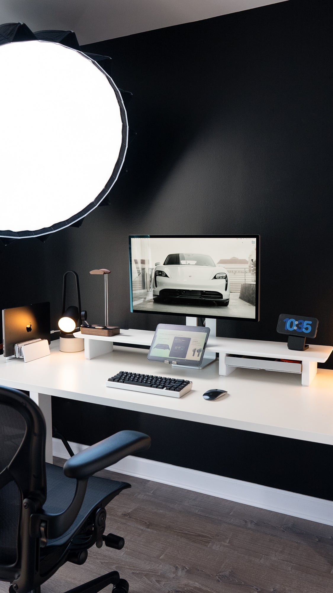 Étagère de bureau | Blanc