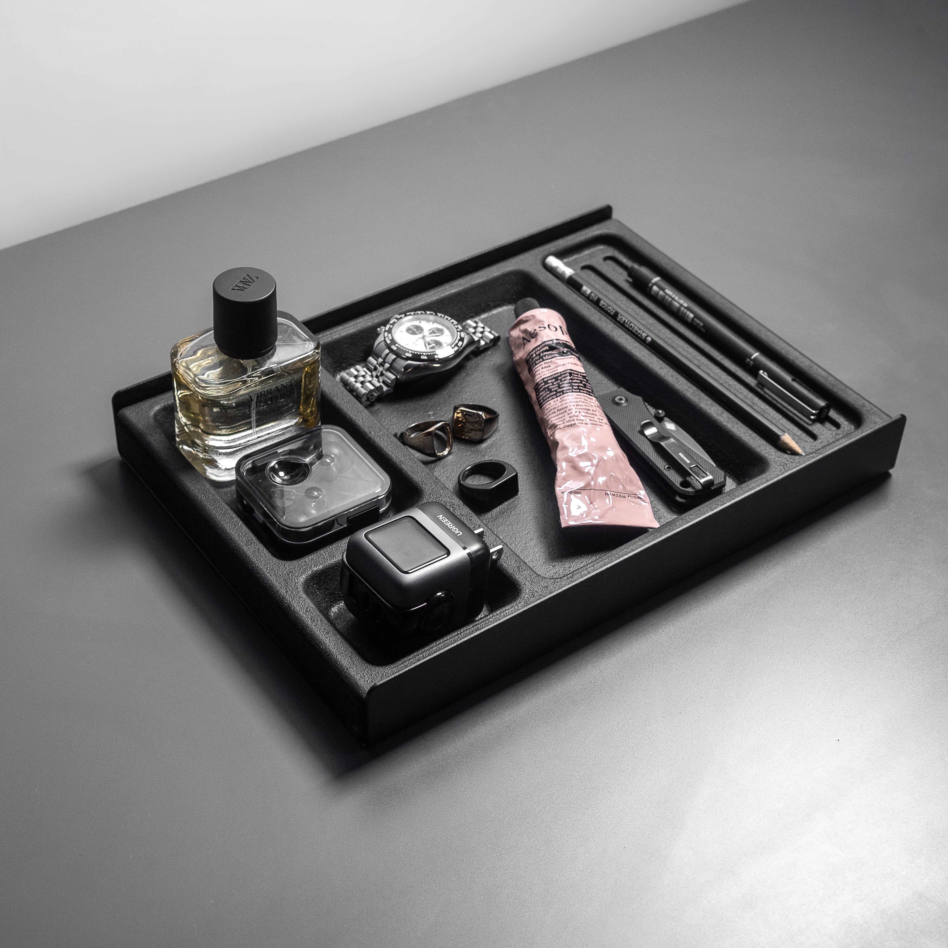Schreibtischablage Schublade | Schwarz - V2.0
