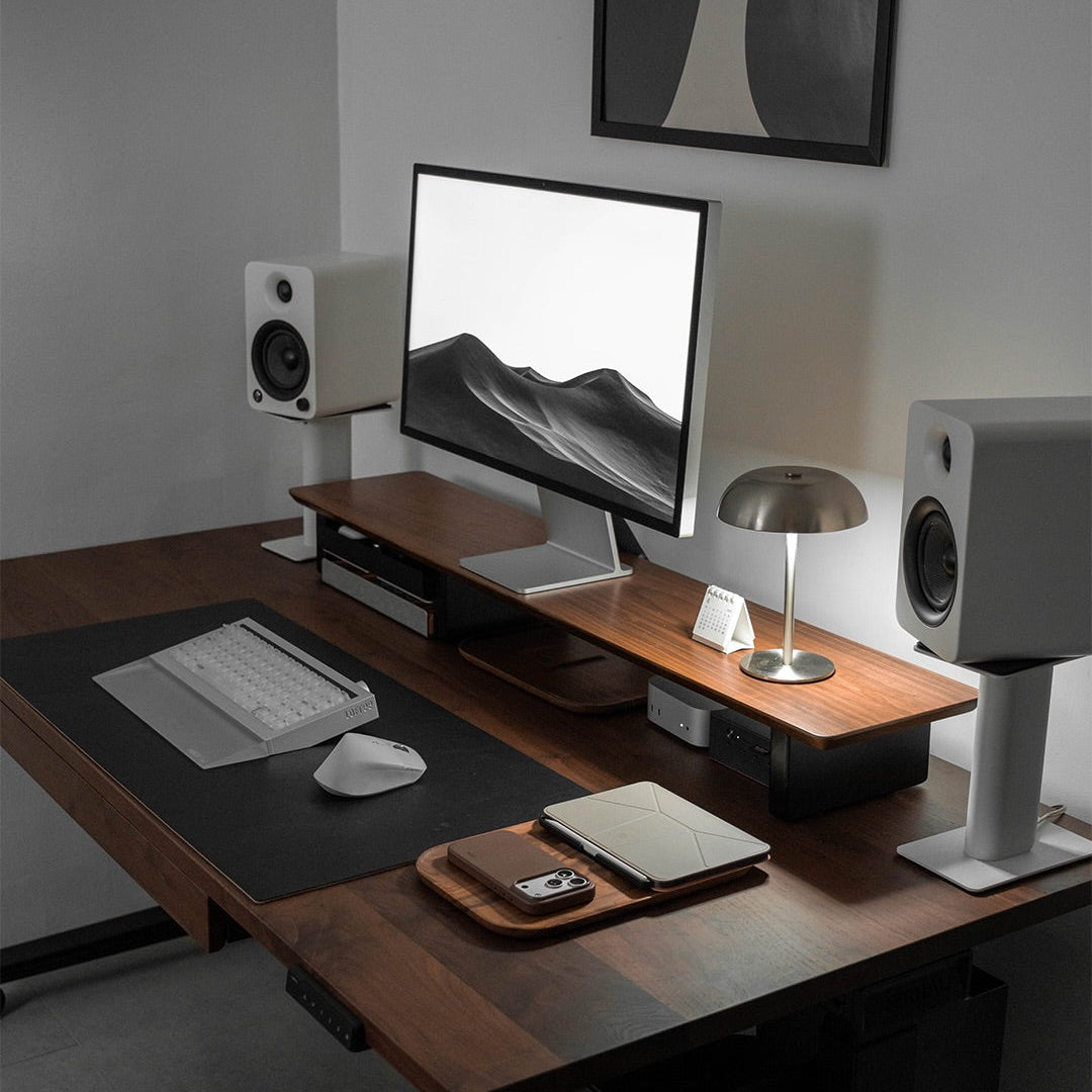 Desk Setup Cockpit | Walnut