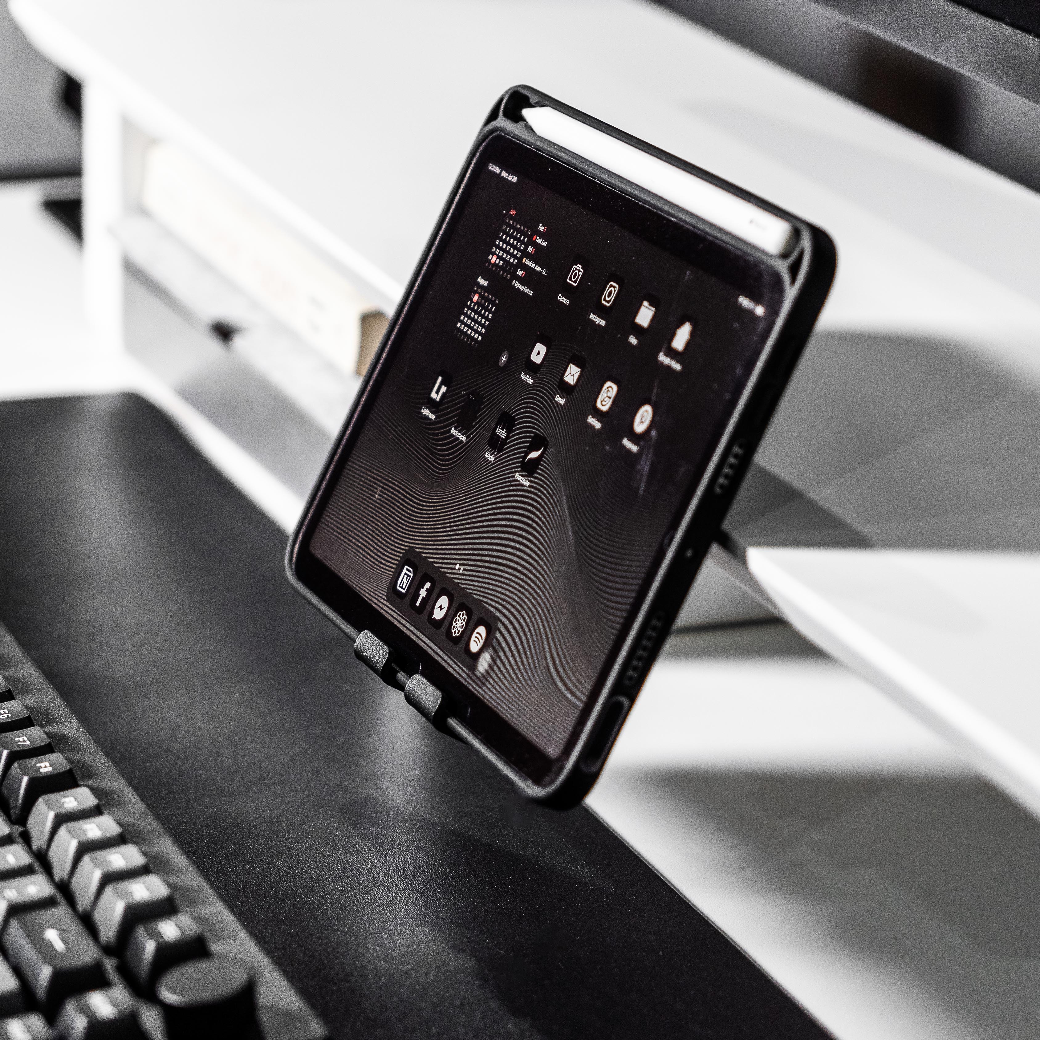 Desk Shelf Monitor Stand Wooden