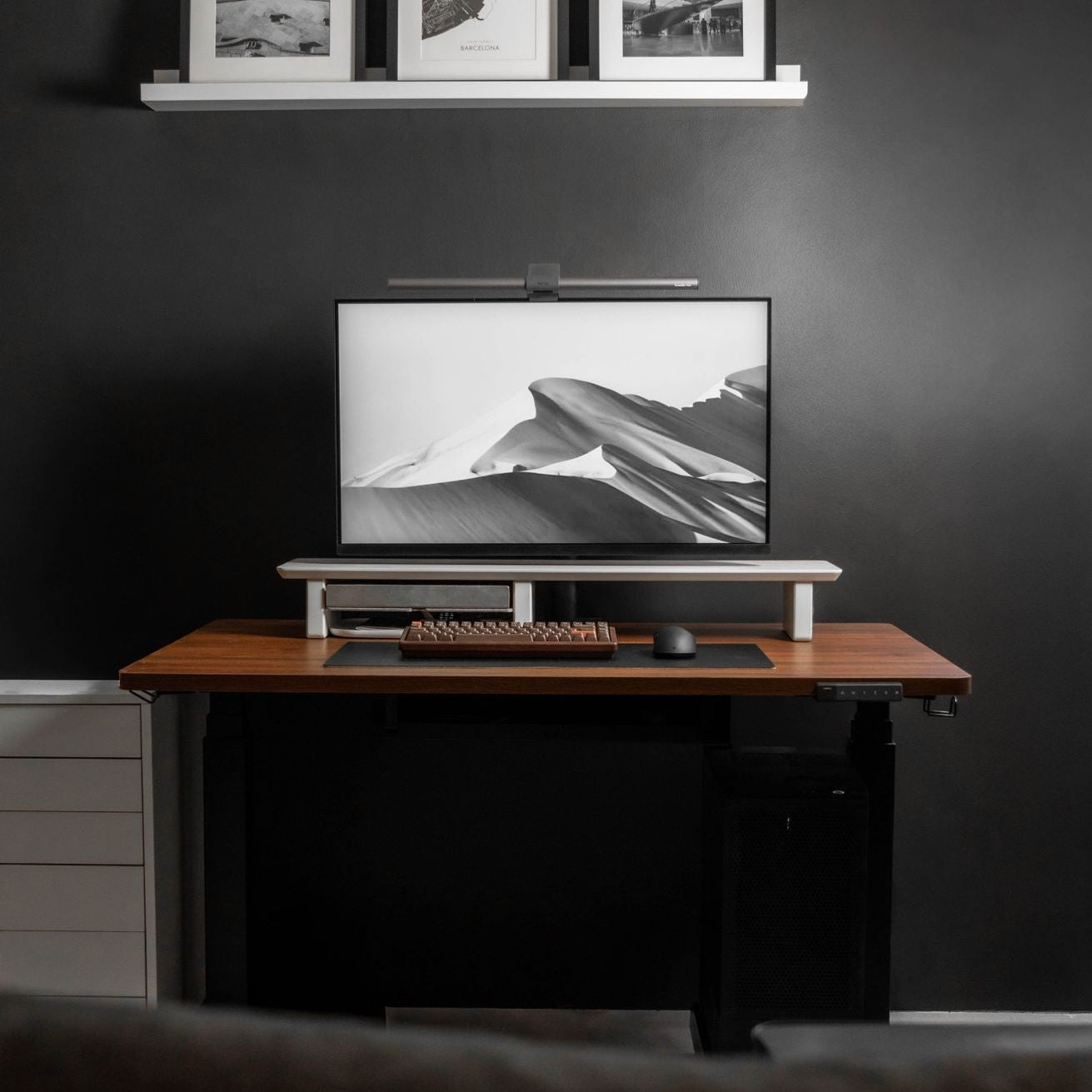 Desk Setup Cockpit | White