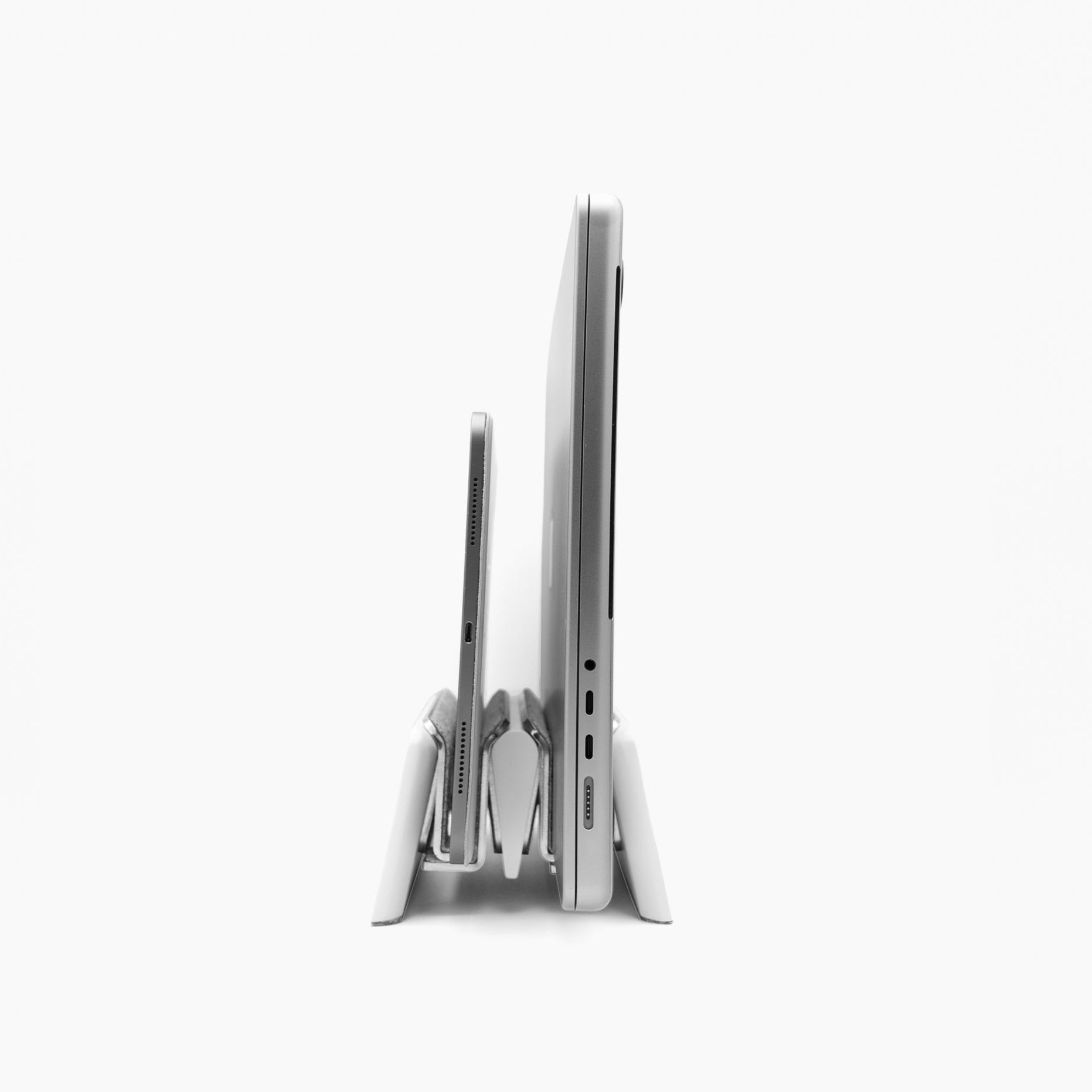 Verticale laptopstandaard | Wit