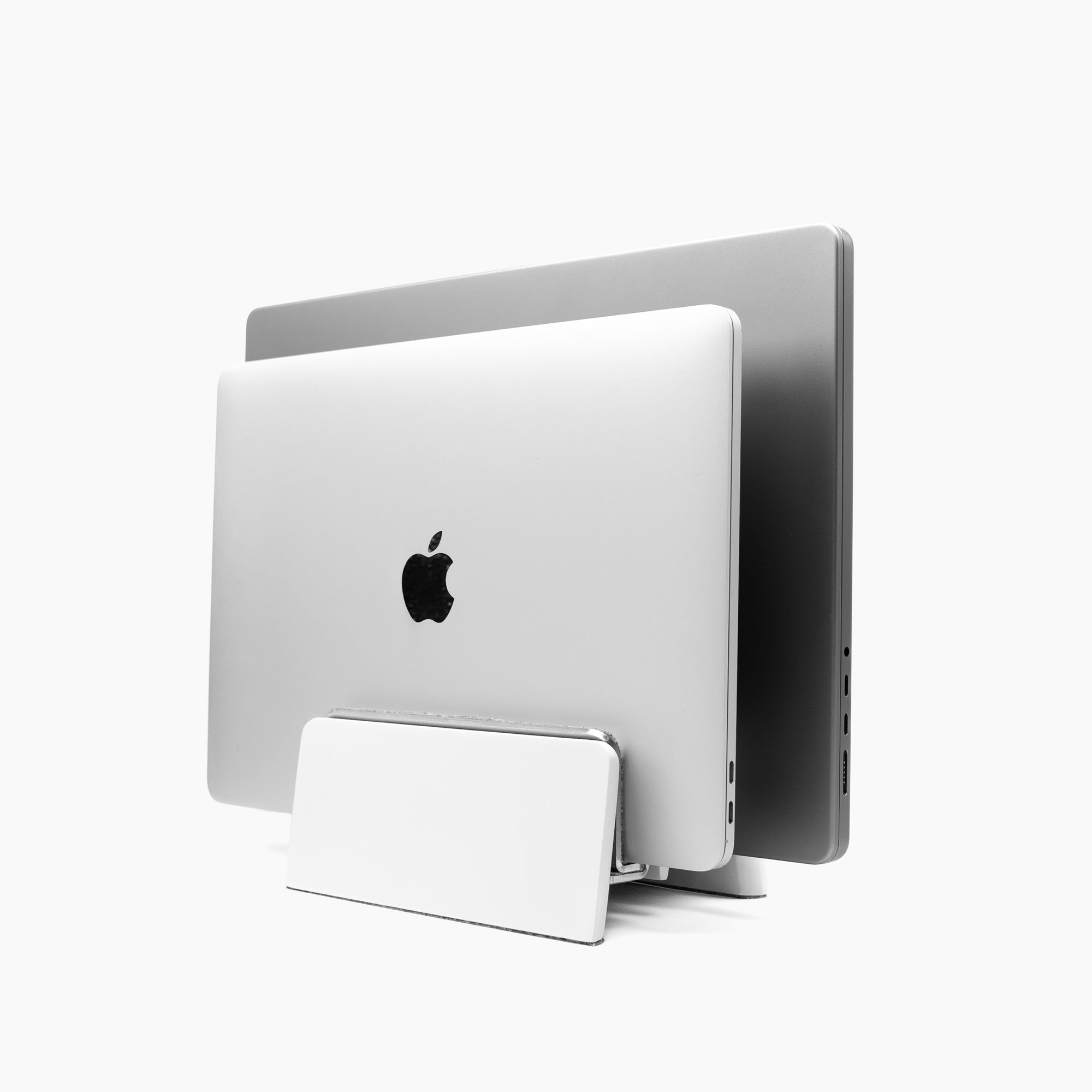 Verticale laptopstandaard | Wit