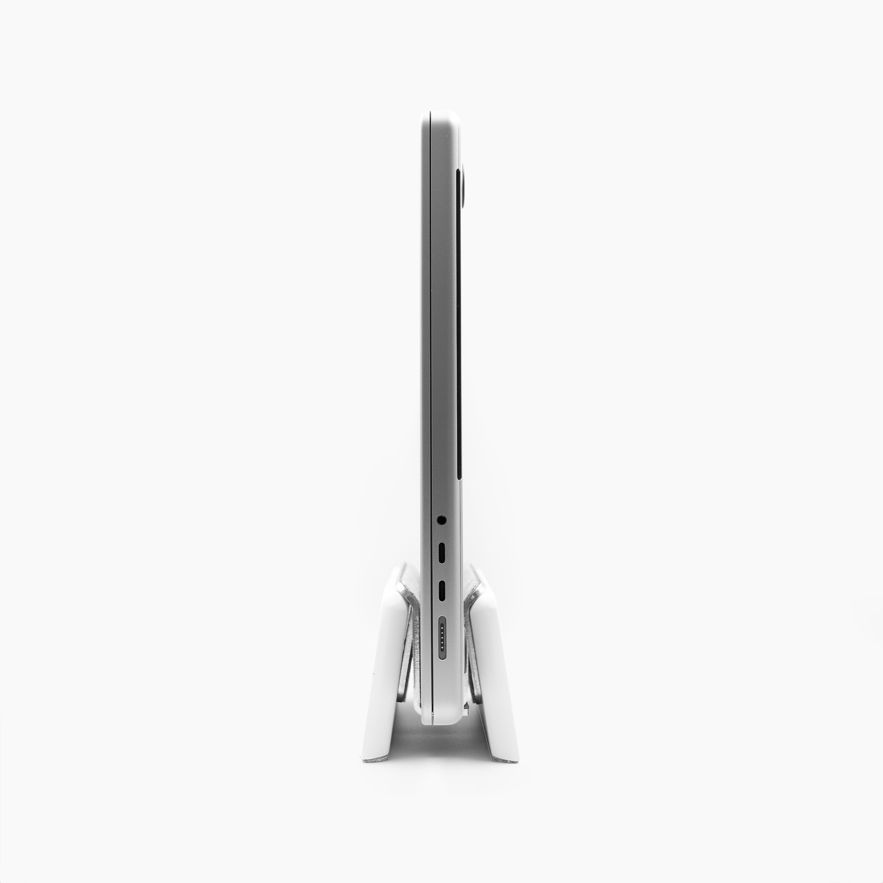 Verticale laptopstandaard | Wit