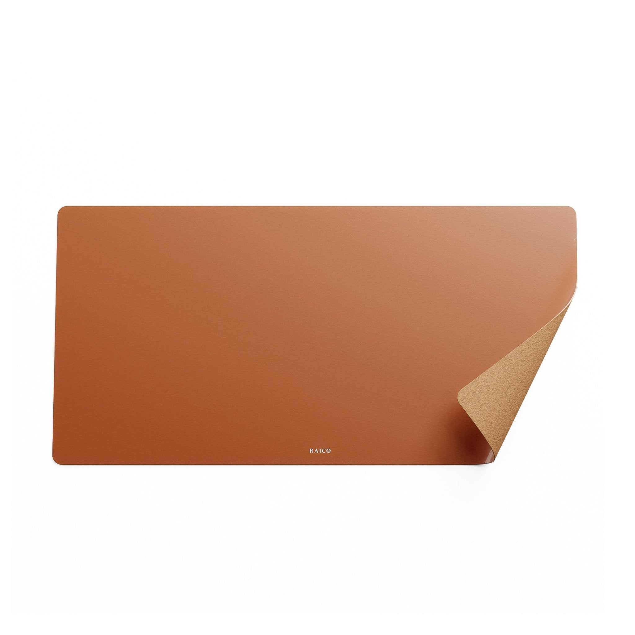 Leather Desk Mat | Tan Brown - Raico Store